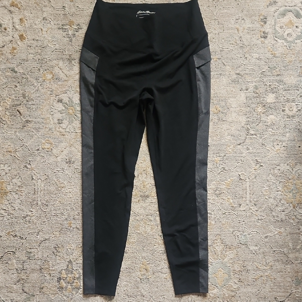 Eddie Bauer Black and Gray Leggings